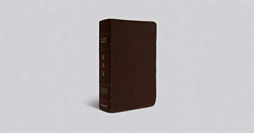 ESV Study Bible (Cowhide, Deep Brown) by ESV Bibles