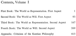 The World as Will and Representation, Vol. 1 by Arthur Schopenhauer