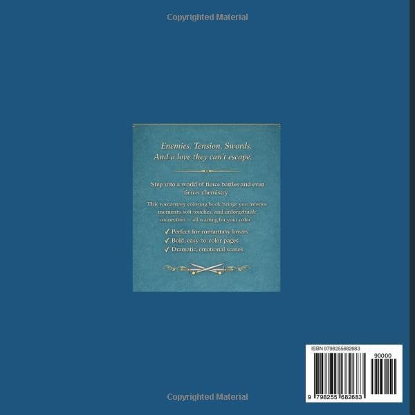 A Romantasy Coloring Book by RobKen Books