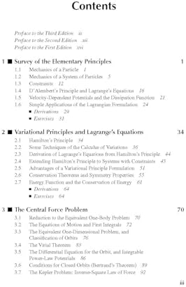 Classical Mechanics by Herbert Goldstein