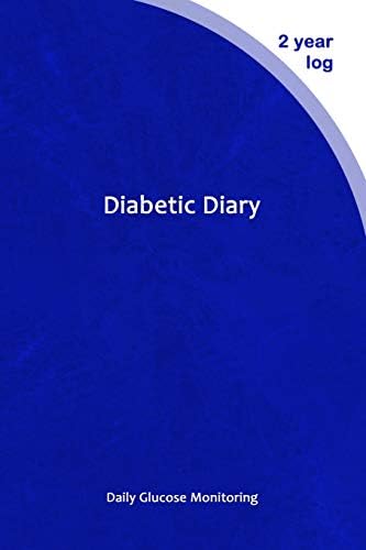 Diabetic Diary: Daily Glucose Monitoring Logbook - Record Blood Sugar Levels (Before & After) - Professional 2 Year Diary by LifeCare Notebooks