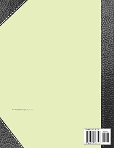 Ham radio log book: Amateur radio log book | Amateur Radio Operator Station Log Book | Ham Radio Log Sheet | 111 pages, 8,5"x11" | Paperback | yellow ... cover imitation black leather cover by My Ham Radio Log Book v1 v3 Editions