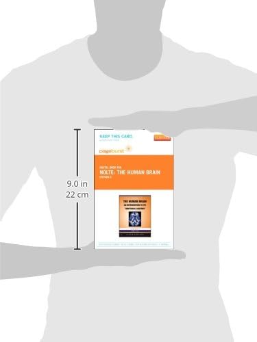 Nolte's The Human Brain - Elsevier eBook on VitalSource (Retail Access Card): An Introduction to its Functional Anatomy by Todd W. Vanderah PhD
