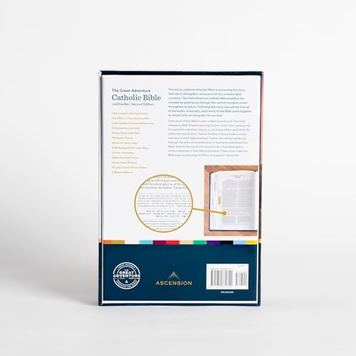 The Great Adventure Catholic Bible, Second Edition (Leatherlike) | RSV-2CE, Complete Catholic Bible, Bible Timeline® Learning System, Bible in a Year™ Reading Plan, Charts, Maps, & Articles by Jeff Cavins