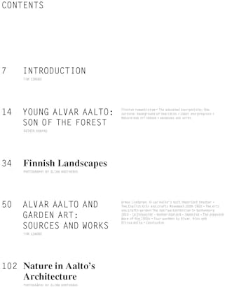 Aalto and Nature by Tom Simons