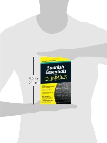 Spanish Essentials For Dummies (For Dummies Series) by Gail Stein