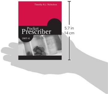 Pocket Prescriber 2007-8 by Timothy R J Nicholson