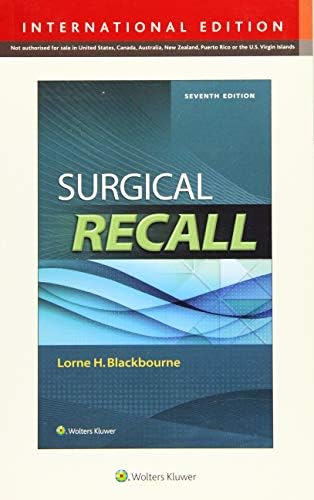 Surgical Recall by Lorne H. Blackborne