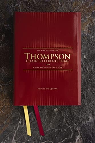 NKJV, Thompson Chain-Reference Bible, Hardcover, Red Letter, Comfort Print by Zondervan