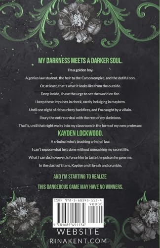 Kiss The Villain: A Dark MM Enemies to Lovers Romance by Rina Kent