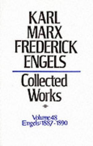 Marx and Engels Collected Works, 1887-1890: The Correspondence (Collected Work of Marx and Engels) by Karl Marx
