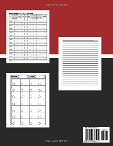Amateur HAM Radio Station Log Book: Complete Logbook for HAM Radio Operators to Track and Organize Communications and Activities. Radio Band Frequency ... Planner, Workbook, Handbook For Operators by Jeffery Maldonado