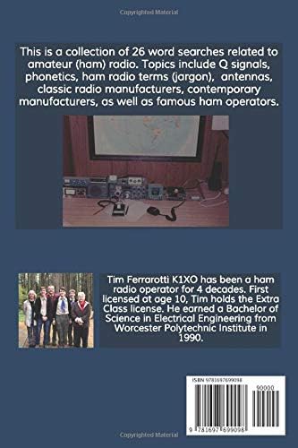 26 Amateur Radio Word Searches by Dr. Timothy W. Ferrarotti K1XO