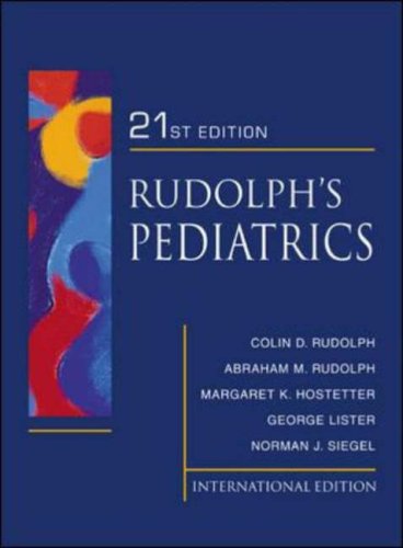 Rudolph's Pediatrics by Colin David Rudolph
