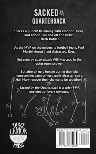 Sacked by the Quarterback: A MM Enemies to Lovers Sports Romance (The Locker Room Playbooks) by Ryley Banks