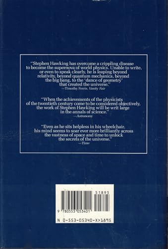 A Brief History of Time: From the Big Bang to Black Holes by Stephen W. Hawking