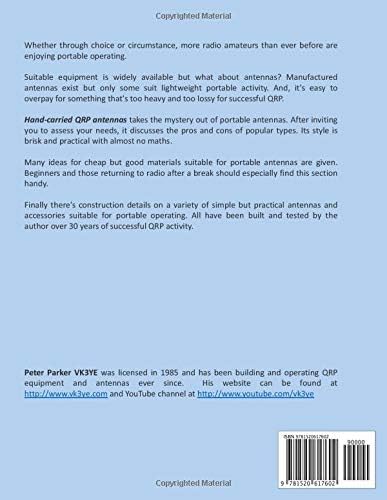 Hand-carried QRP antennas: Simple antennas and accessories to operate from almost anywhere by Peter Parker