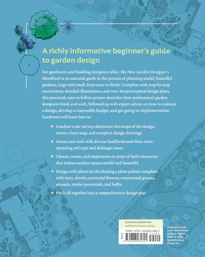 The New Garden Designer's Handbook: How to Design Useful, Beautiful Gardens from Start to Finish by Daryl Beyers