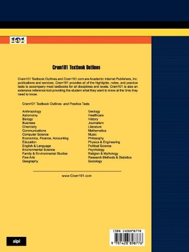 Outlines & Highlights for Human Brain: an Introduction to Its Functional Anatomy by Cram101 Textbook Reviews