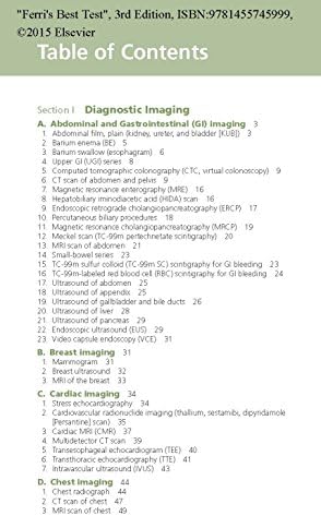 Ferri's Best Test: A Practical Guide to Clinical Laboratory Medicine and Diagnostic Imaging (Ferri's Medical Solutions) by Fred F. Ferri MD