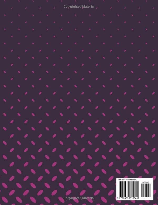HAM Radio Log Book: Amateur HAM Radio Logbook for HAM Radio Operators - Tracking and Organizing Activities and Remarks - Amateur Radio - Purple Pink Dots by OrangeBlueberry Press