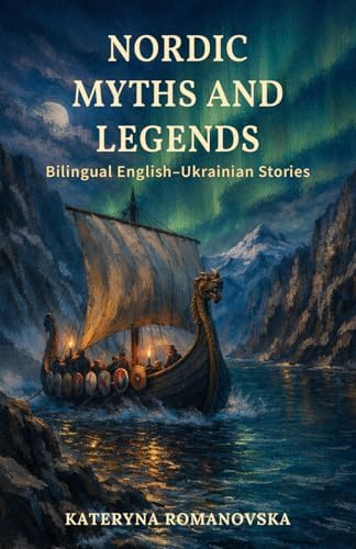 Nordic Myths and Legends: Bilingual English–Ukrainian: Stories for Language Learners (Ukrainian–English Bilingual Library) by Kateryna Romanovska