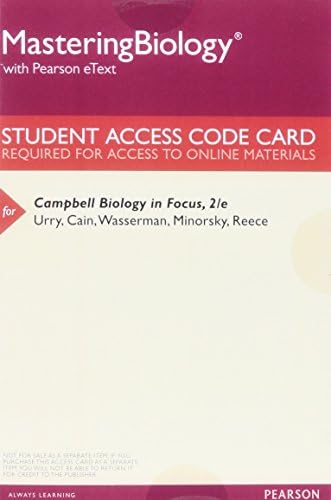 Campbell Biology In Focus, Books a la Carte Plus Mastering Biology with eText -- Access Card Package (2nd Edition) by Lisa A. Urry