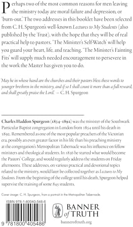 The Minister's Self-Watch & the Minister's Fainting Fits by Charles Haddon Spurgeon