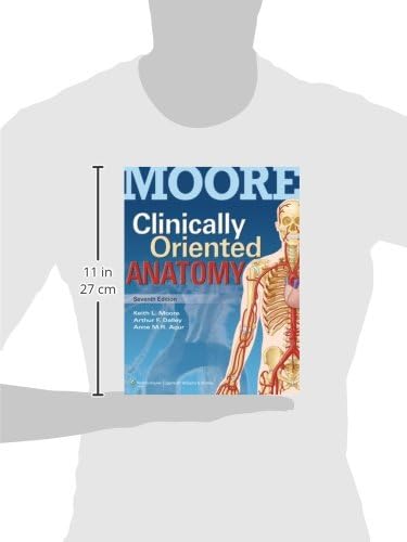 Moore Clinically Oriented Anatomy by Ph.D. Moore, Keith L.