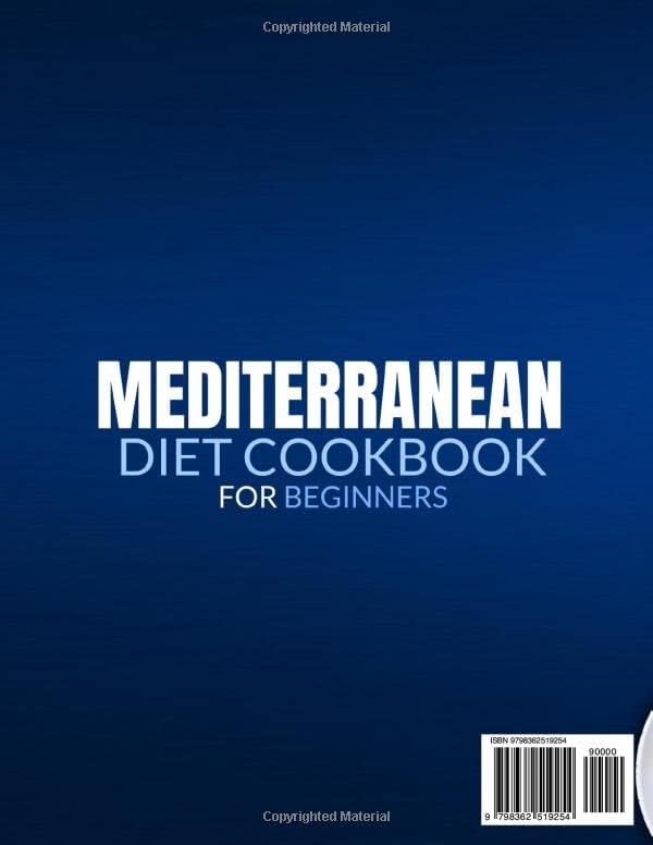 MEDITERRANEAN DIET COOKBOOK FOR BEGINNERS (WITH COLOR PICTURES): 1500 Days of Easy, Healthy, and Delicious Recipes to Prepare Quickly. 30-Day Meal Plan to Help You Build New, Healthy Habits by NATALIE J. CLARK