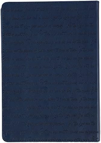 366 Devotions Words of Jesus for Daily Living Reflections on the Greatest Words Ever Spoken, Blue Faux Leather by Jan de Wet