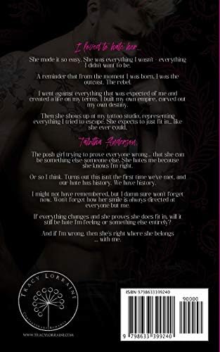 Hate You: An Enemies to Lovers Romance (Rebel Ink) by Tracy Lorraine