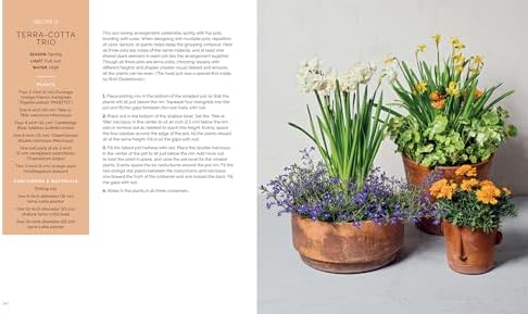 The Container Garden Recipe Book: 57 Designs for Pots, Window Boxes, Hanging Baskets, and More (The Flower Recipe Series) by Lana Williams