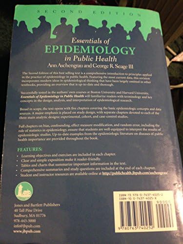 Essentials of Epidemiology in Public Health, 2nd Edition by Ann Aschengrau