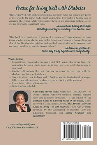 Living Well with Diabetes 14 Day Devotional: A Faith Based Approach to Diabetes Self-Management by Constance Brown-Riggs