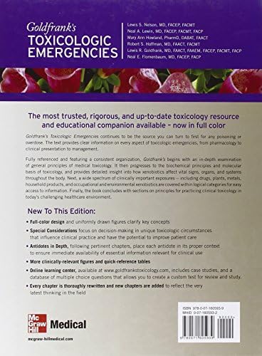 Goldfrank's Toxicologic Emergencies, Ninth Edition by Lewis Nelson