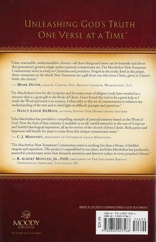 1 Timothy MacArthur New Testament Commentary (Volume 24) by John MacArthur