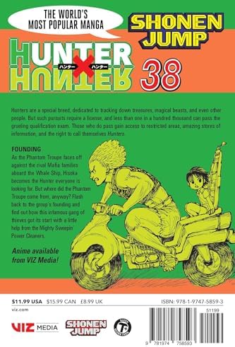 Hunter x Hunter, Vol. 38 by Yoshihiro Togashi
