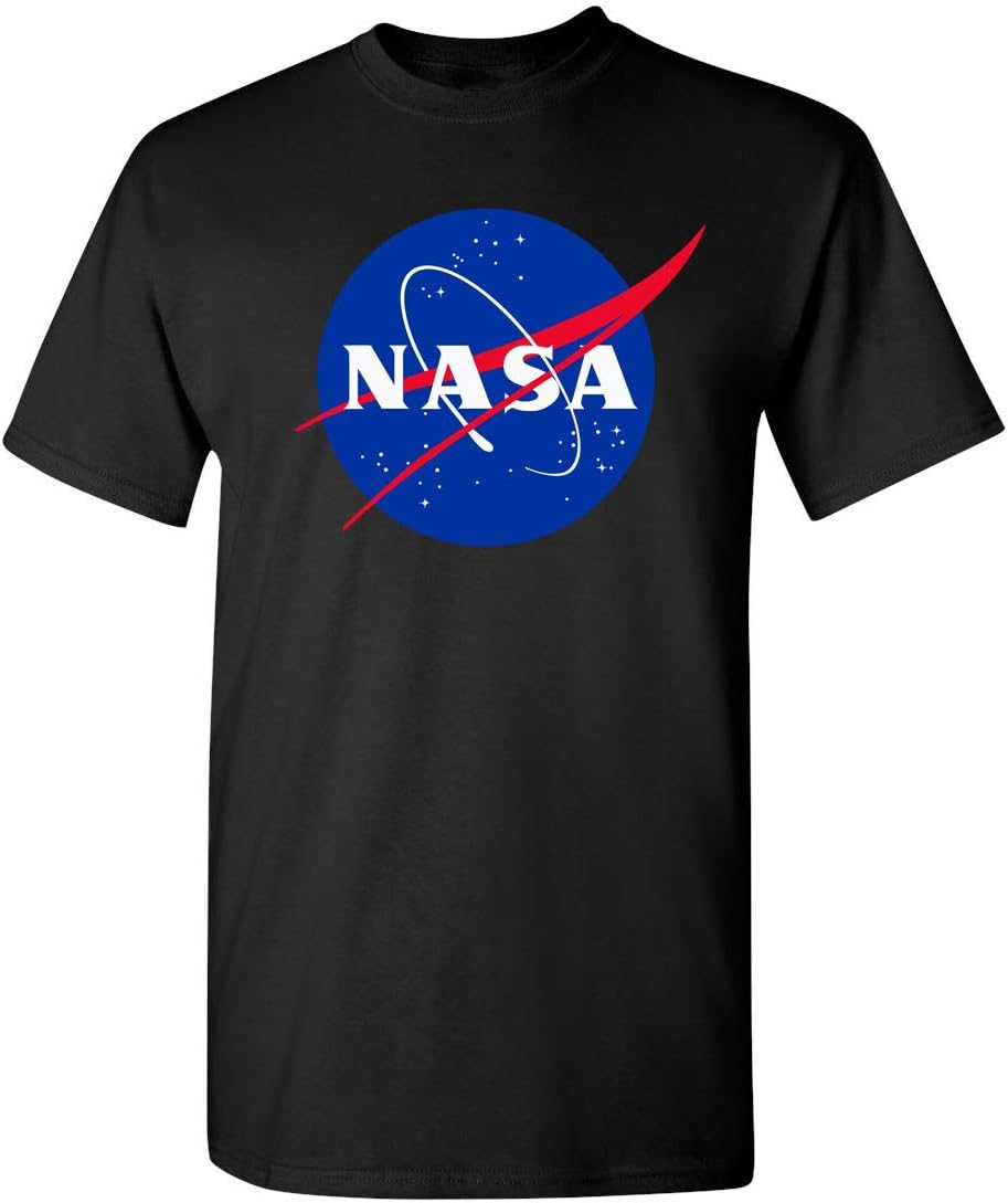 NASA Meatball Logo Astronomy Space T Shirt - Casual Style Mens Tee Shirts - Premium Graphic T Shirts