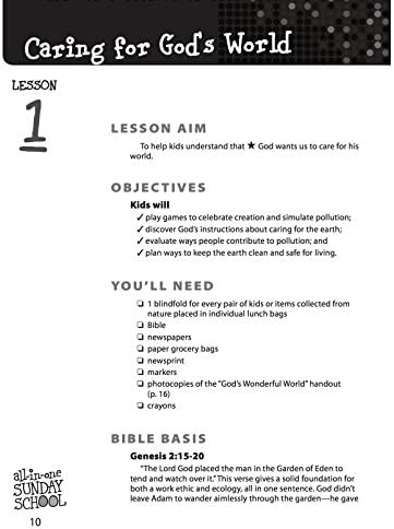 All-in-One Sunday School for Ages 4-12 (Volume 1): When you have kids of all ages in one classroom (Volume 1) by Lois Keffer