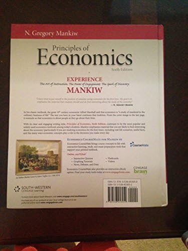 Principles of Economics by N. Gregory Mankiw