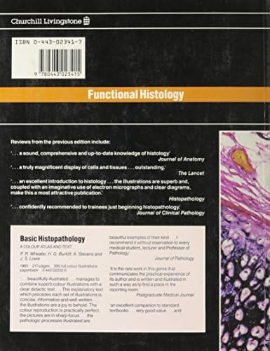 Functional Histology: Text and Colour Atlas by Paul R. Wheater