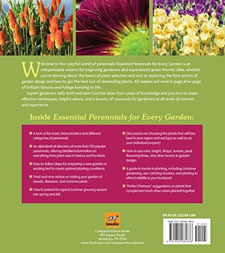 Essential Perennials for Every Garden: Selection, Care, and Profiles for Over 110 Easy-Care Plants (CompanionHouse Books) Gardening Advice for Design, Extending the Flower Growing Season, and More by Sally Roth