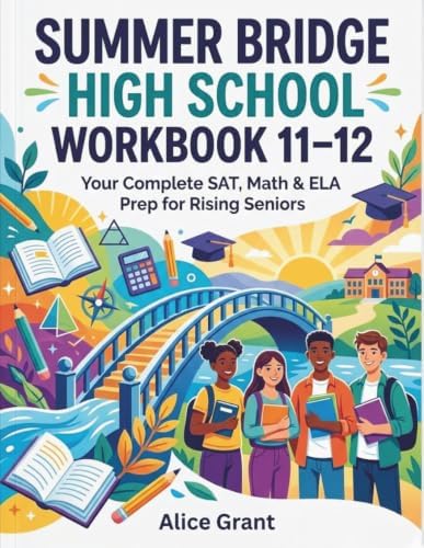 Summer Bridge High School Workbook 11–12: Your Complete SAT, Math & ELA Prep for Rising Seniors by Alice Grant