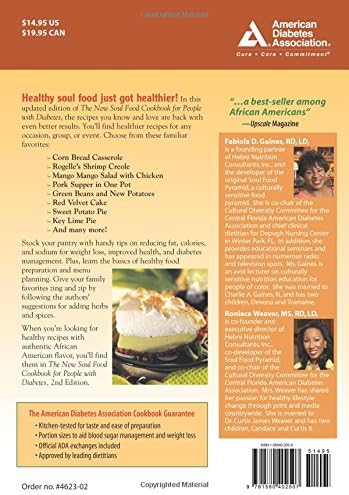 The New Soul Food Cookbook for People with Diabetes, 2nd Edition by Fabiola Demps Gaines