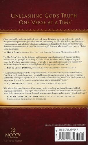 Colossians and Philemon MacArthur New Testament Commentary (Volume 22) by John MacArthur