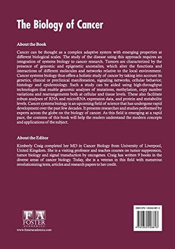 The Biology of Cancer by Kimberly Craig