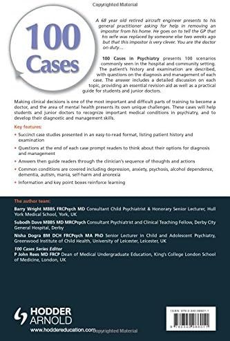 100 Cases in Psychiatry by Subodh Dave