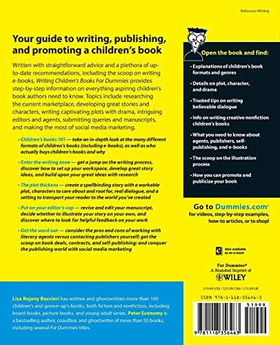 Writing Children's Books For Dummies, 2nd Edition by Lisa Rojany Rojany Buccieri