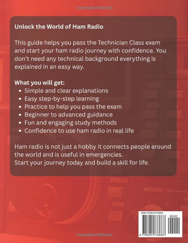 HAM RADIO TECHNICIAN CLASS LICENSE STUDY GUIDE 2026-2027: Comprehensive FCC Technician Class Exam Prep with 300+ Practice Questions, Diagrams, and Clear Explanations by ATPB Academy